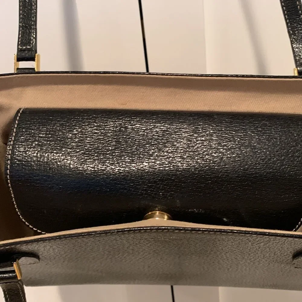 Kate Spade Wellesley Quinn Medium Shoulder Tote in Black Pebbled Leather